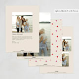"Curvy" - Holiday Cards in Cookie Dough by Lori Wemple - Back of Card Options