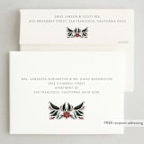 "Bold Foliage" - Holiday Cards in Pine by Katharine Watson - FREE Recipient Addressing