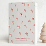 "Sand-a on the Beach" - Holiday Cards in Cardinal by tara berg - Folded Card