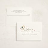 "Holidays ink doodles" - Holiday Cards in Melon by Cass Loh - FREE Recipient Addressing