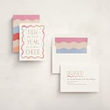 "New year Squiggle" - Holiday Cards in Candy by Creo Study - Assembled