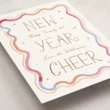 "New year Squiggle" - Holiday Cards in Candy by Creo Study - Detail