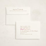 "New year Squiggle" - Holiday Cards in Candy by Creo Study - FREE Recipient Addressing
