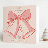 "Scribbells" - Holiday Cards in Gumdrop by Claudia Orengo - Folded Card