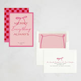 "Everything" - Holiday Cards in Strawberry by Jennifer Lew - Assembled