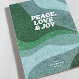 "groovy swirl" - Holiday Cards in Jade by Carrie Moradi - Detail