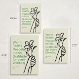 "Offering" - Holiday Cards in Grass by Annie Clark - Formats Available