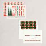 "wood type toys" - Holiday Cards in Berries by Aspacia Kusulas - Assembled