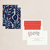 "Field Joy" - Holiday Cards in Midnight by Yaling Hou Suzuki - Assembled