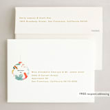 "mod bauble" - Holiday Cards in Cookie Dough by Creo Study - FREE Recipient Addressing