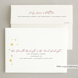 "City Sidewalks" - Holiday Cards in Crimson by Susan Moyal - FREE Recipient Addressing