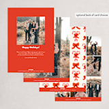 "Sweet Holidays" - Holiday Cards in Crème by Ana Peake - Back of Card