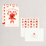 "Sweet Holidays" - Holiday Cards in Crème by Ana Peake - Assembled