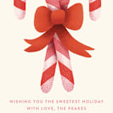 "Sweet Holidays" - Holiday Cards in Crème by Ana Peake - Close-Up