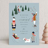 "Wonderful Season" - Holiday Cards in Dusty by JeAnna Casper - Front