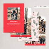 "joyous letters" - Holiday Cards in Stockings by Anupama - Back of Card