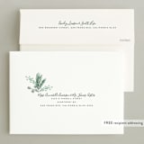 "Forest Ornaments" - Holiday Cards in Snow by Jennifer Holbrook - FREE Recipient Addressing
