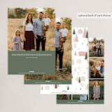 "Seasonal Magic" - Holiday Cards in Rosy Glow by Shannon - Back of Card