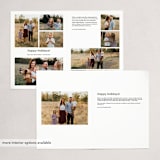 "Seasonal Magic" - Holiday Cards in Rosy Glow by Shannon - Interior Options