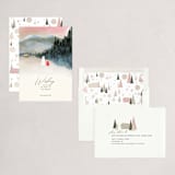 "Seasonal Magic" - Holiday Cards in Rosy Glow by Shannon - Assembled