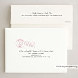 "North Pole Post" - Holiday Cards in Evergreen by Shari Margolin - FREE Recipient Addressing