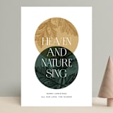 "Circular" - Holiday Cards in Forest by Annie Clark - Front