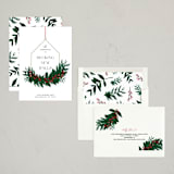 "Decking New Halls" - Holiday Cards in Snow by Iveta Angelova - Assembled