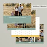 "Merry Trio" - Holiday Cards in Sage by Becca Thongkham - Back of Card