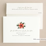 "Heaven & Nature" - Holiday Cards in Mint by Joanna Griffin - FREE Recipient Addressing