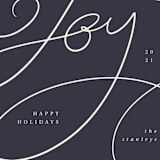 "Joy lettering" - Holiday Cards in Jam by Orasie - Close-Up
