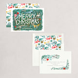 "Christmas Past" - Holiday Cards in Evergreen by Morgan Ramberg - Assembled