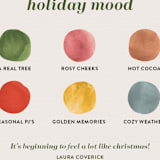 "festive mood" - Holiday Cards in Canvas by taylor jane roy - Close-Up