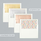 "festive mood" - Holiday Cards in Canvas by taylor jane roy - Envelope Liners
