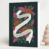 "Joyous" - Holiday Cards in Gumdrop by Jen Owens - Folded Card