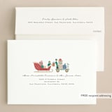 "Santa and The Techie Elves" - Holiday Cards in Elf Shoes by Grae - FREE Recipient Addressing