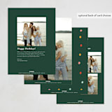 "Silver Tip" - Holiday Cards in Snow by Ani Somi - Back of Card Options
