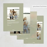 "Peace Dove" - Holiday Cards in Twilight by Creo Study - Back of Card Options