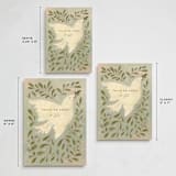 "Peace Dove" - Holiday Cards in Twilight by Creo Study - Formats Available