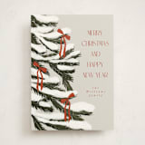 "Christmas tree" - Holiday Cards in Berry by Maja Cunningham - Front