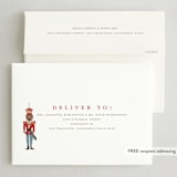 "Nutcracker Tree" - Holiday Cards in Caramel by Teju Reval - FREE Recipient Addressing