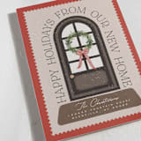 "Home" - Holiday Cards in Holly by Erin L. Wilson - Detail