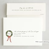 "Home" - Holiday Cards in Holly by Erin L. Wilson - FREE Recipient Addressing