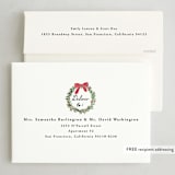 "Cosy Fireplace" - Holiday Cards in Fern by Petra Kern - FREE Recipient Addressing