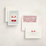 "Golden Gate Globe" - Holiday Cards in Winter by Laura Bercovich - Assembled