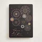"fancy fireworks" - Holiday Cards in Midnight by Kamala Nahas - Front