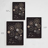 "fancy fireworks" - Holiday Cards in Midnight by Kamala Nahas - Formats Available