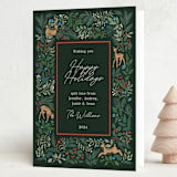 "Deer Forest" - Holiday Cards in Forest by Elly - Folded Card