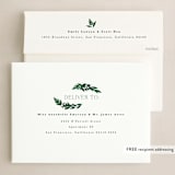 "Hope & Joy" - Holiday Cards in Holly Berry by Corinne Malesic - FREE Recipient Addressing