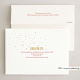 "jolly words" - Holiday Cards in Golden by Denise Malacrea - FREE Recipient Addressing