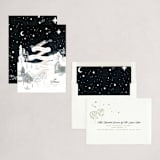 "Snowy Night" - Holiday Cards in Snow by Corie Page - Assembled